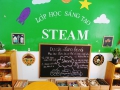 TRANG TRÍ GÓC STEAM TRONG TRƯỜNG MẦM NON
